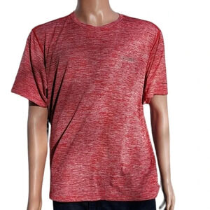 Columbia Red & White Tee Shirt XL